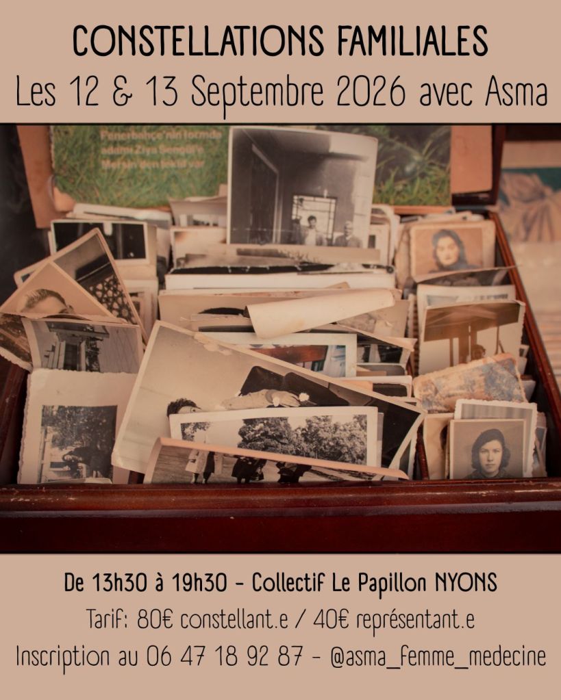 Constellations familiales de Septembre au Papillon